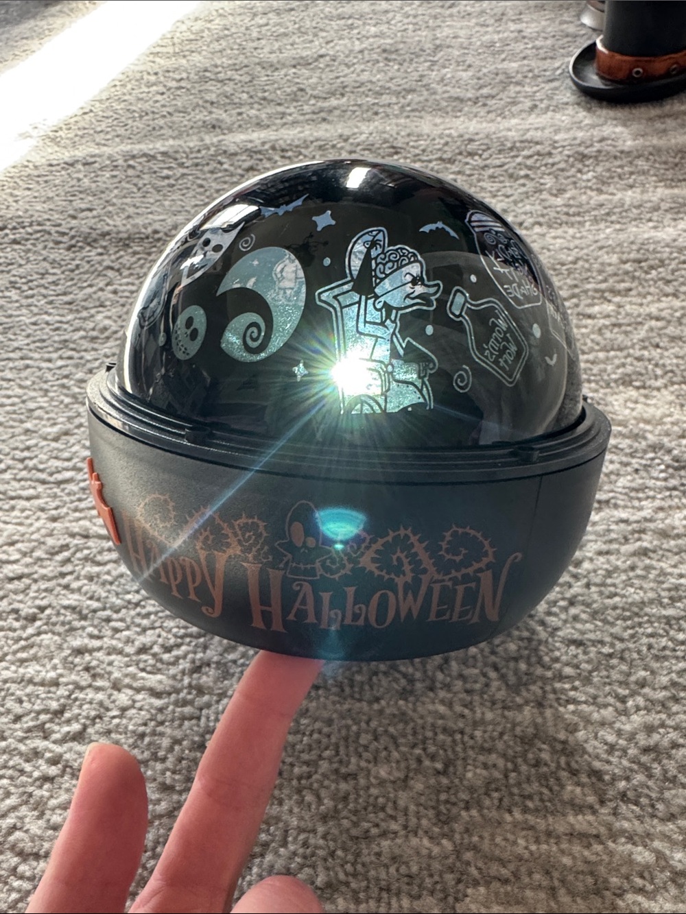 Disney Nightmare Before Christmas Spinning Projection Light